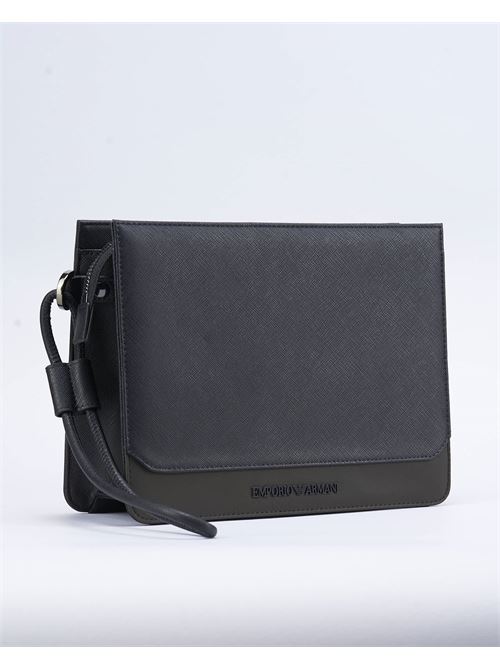 Pouch in regenerated saffiano and recycled nylons ASV Emporio Armani EMPORIO ARMANI |  | Y4R614YQ75I81973